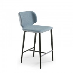 Padded stool H.67/77 cm - Wrap