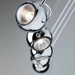 Suspension lamp in crystal - Beluga Colour