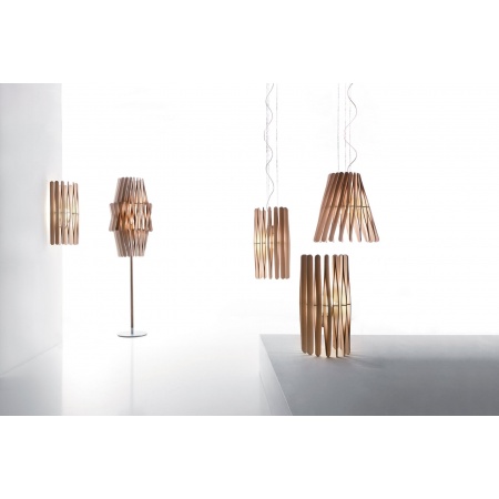 Wooden Table Lamp - Stick