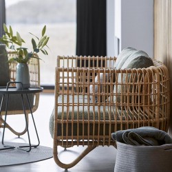 Handmade rattan sofa - Nest