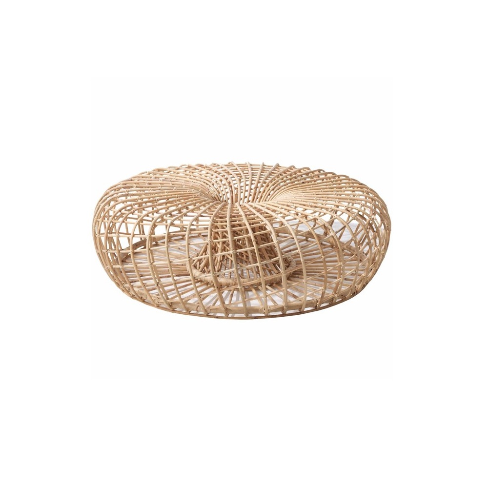 Handmade rattan Footstool - Nest