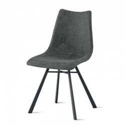 Chair in eco-leather or microfiber -Maiorca