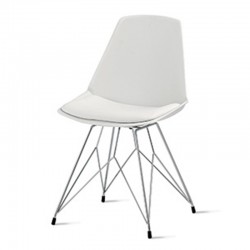 Design chair with metal spider base - Valencia