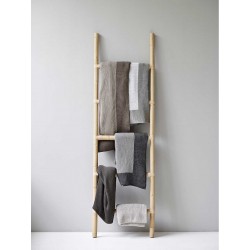 Ladder Towel Rack in rattan - Climb