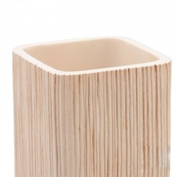 Wood Effect Toothbrush Holder - Jerry