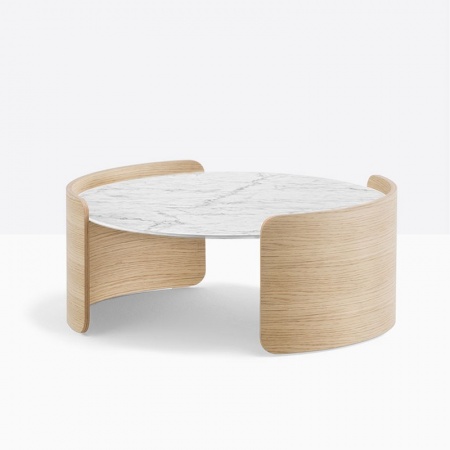 Round Marble Coffee Table - Parenthesis