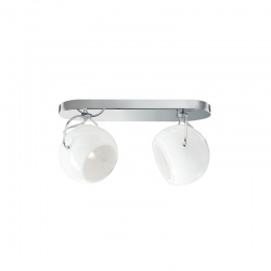 White Wall Spotlights with 2 or 3 Lights - Beluga white