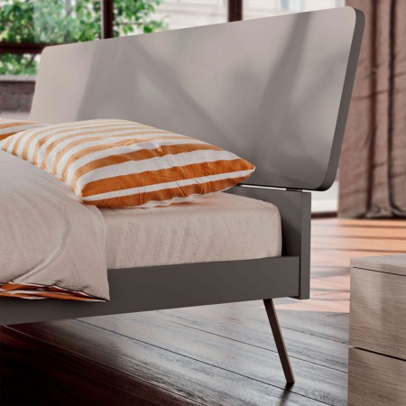 Semi-Double and Double Bed in Wood - Dofia 01