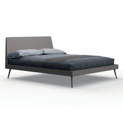 Modern Wood Double Bed - Olivia