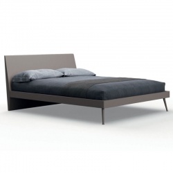Wooden Lacquered Double Bed - Stelvio