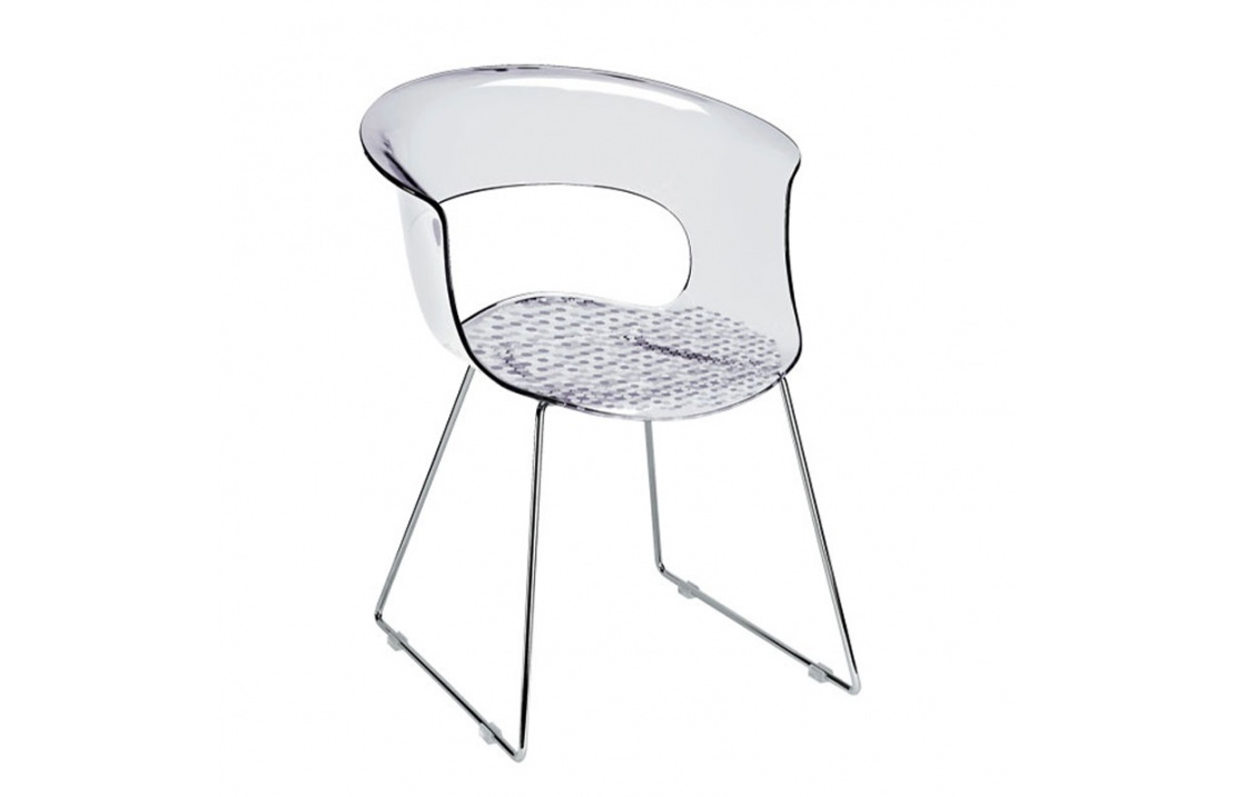Transparent Polycarbonate Chair - Miss B