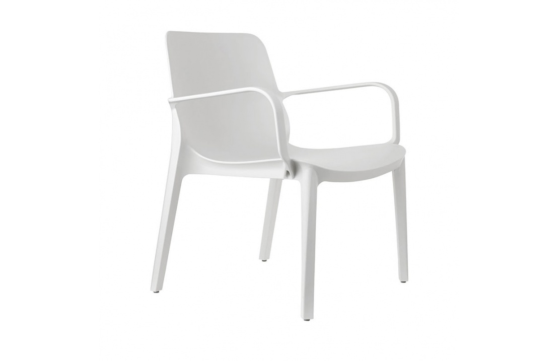 Modern Armchair with Armrests - Ginevra Lounge