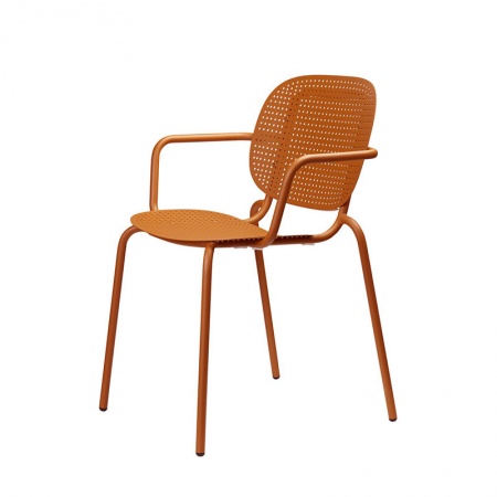 Outdoor Chair with Armrests - Si Si Dots