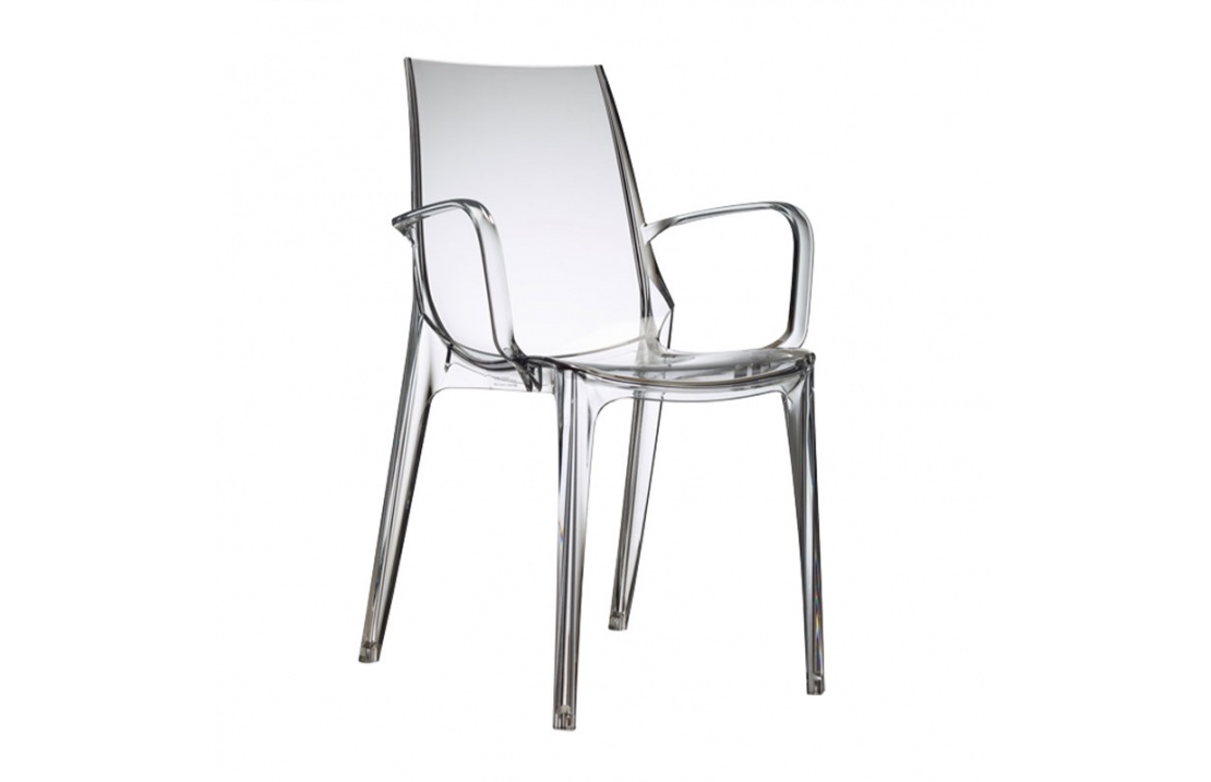 Vanity Scab Chair with Armrests