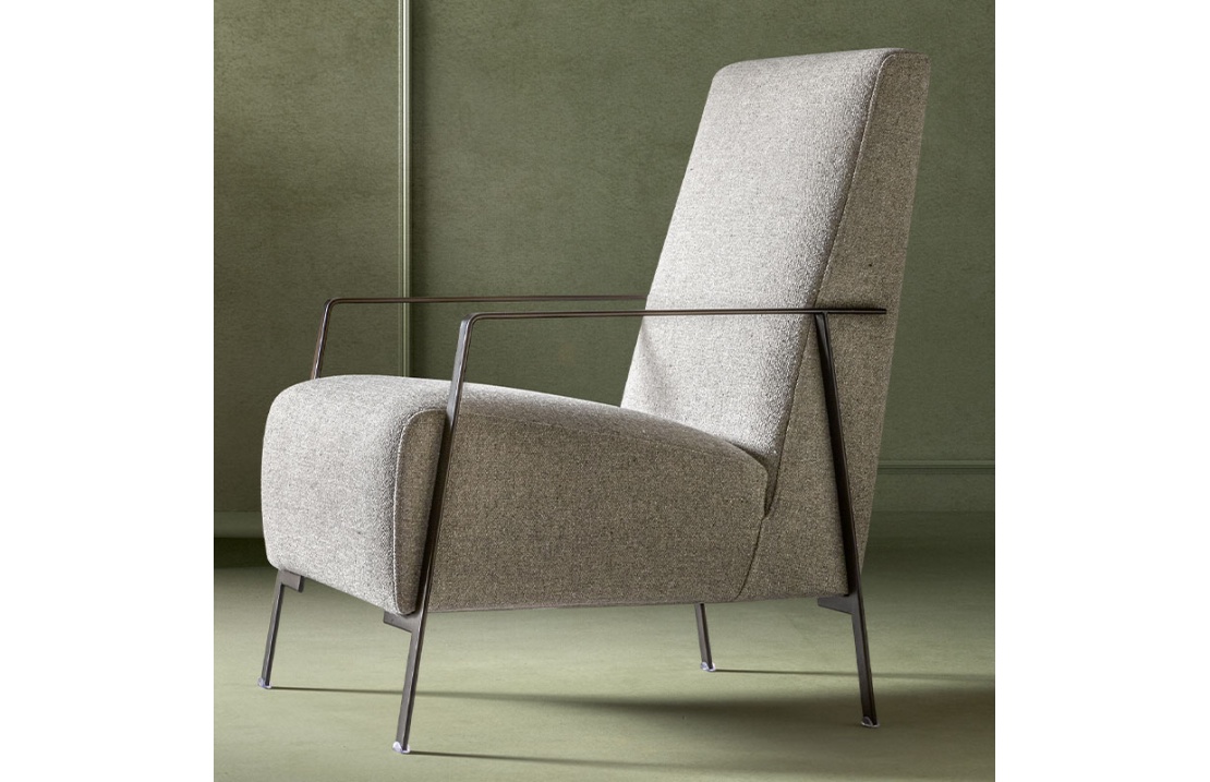 Design Armchair with Armrests - Angy
