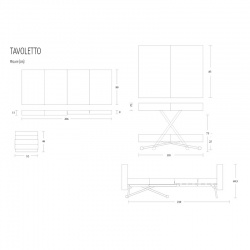 Liftable Table and Convertible into Bed - Tavoletto