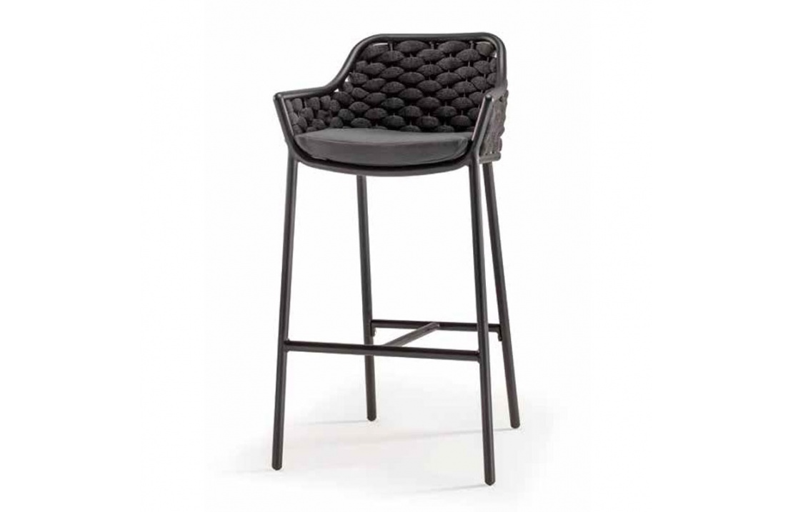 Outdoor High Stool in Rope - Panama
