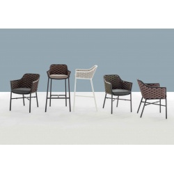 Outdoor High Stool in Rope - Panama