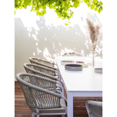 Outdoor Table Rectangular in Aluminium - Flair