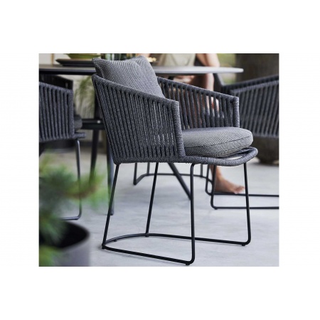 Outdoor Armchair in Rope - Moments