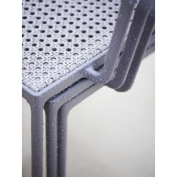 Sedia da Giardino in alluminio impilabile - Less