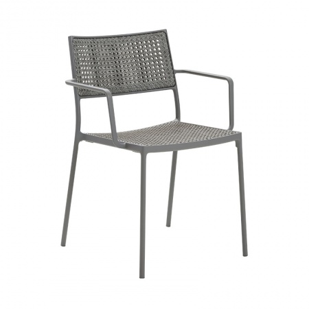 Garden Stackable Chair in aluminium - Less