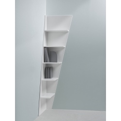 Lacquered Corner Bookshelf - Esquina