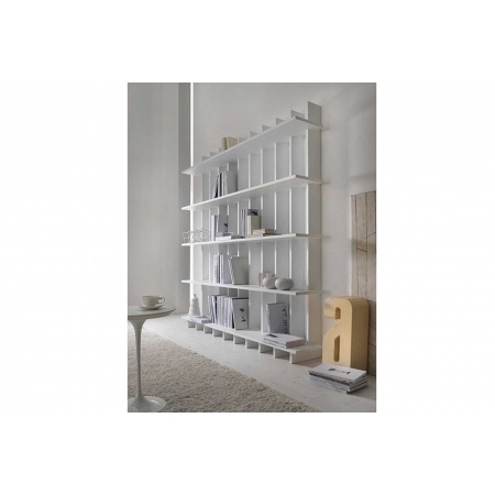 Bookshelf in lacquered ashwood - Babele