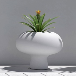 Mushroom Shaped Design Vase - Boyo