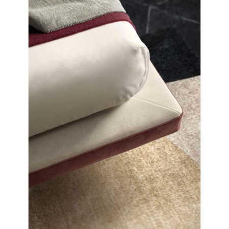 Samoa Link Bed with Design Upholstered Headboard