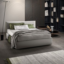 Good Rim Samoa Bed with or without Storage and Upholstered