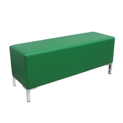 Padded bench in synthetic-leather - Ret