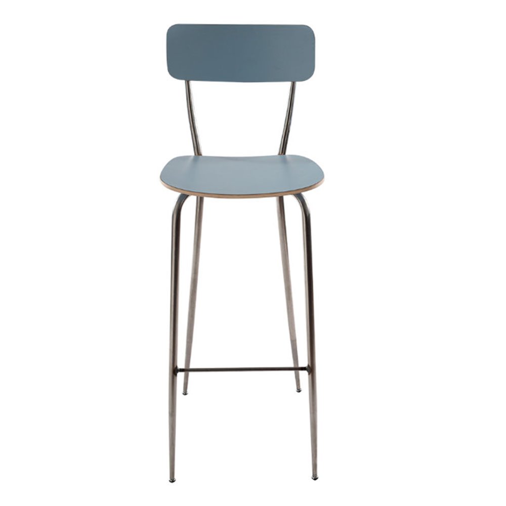Stool in iron and wood - Olivia
