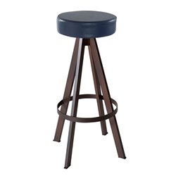 Stool with padded seat - West