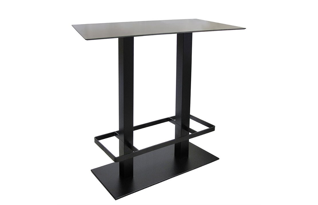 Base tavolo alta 2 colonne con poggiapiedi H.110 cm - Spritz