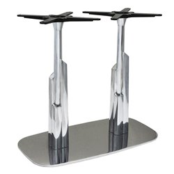 Table base with double column H.73 cm - Dubai