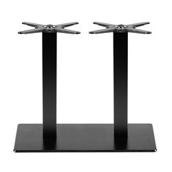 Base tavolo doppia colonna H.73 cm - Slim