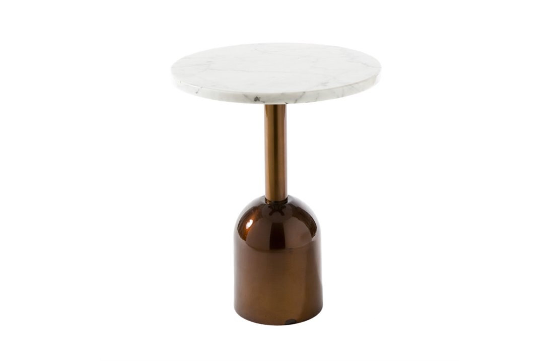 Balok table base in iron H.45 cm