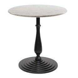 Base tavolo con piastra tonda H.72 cm - Bagra Lib