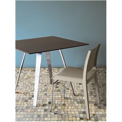 Base tavolo da bar in alluminio H.72 cm - Nordico