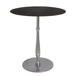 Round steel table base H.73 cm - Eclisse