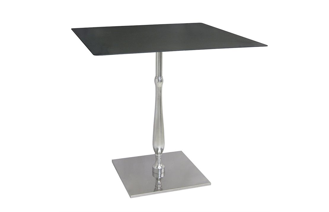 Base tavolo quadrata in acciaio H.73 cm - Eclisse