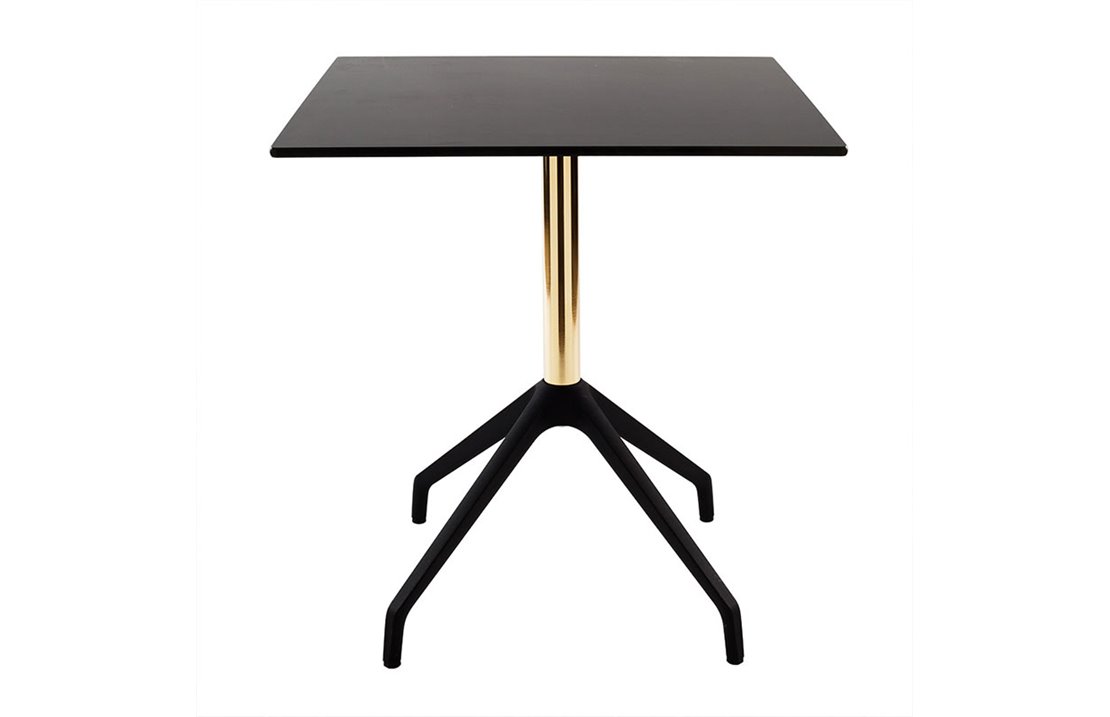 One table base in aluminium H.73 cm - One