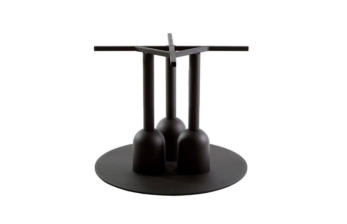 Iron round table base H.72 cm - Typha 3
