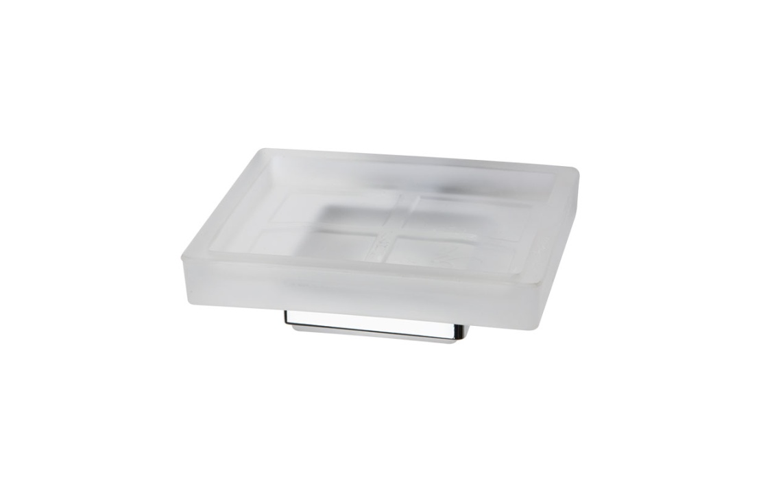 Frosted glass soap dish - Linea GEA