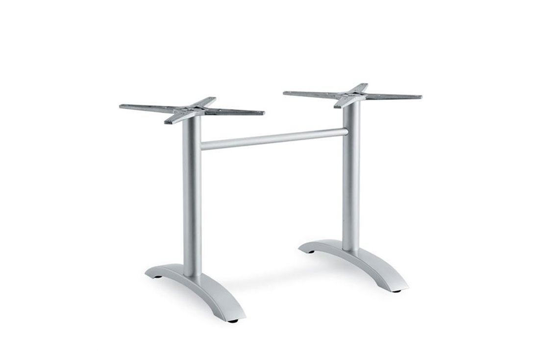Aluminium Rectangular Table Base - Capri
