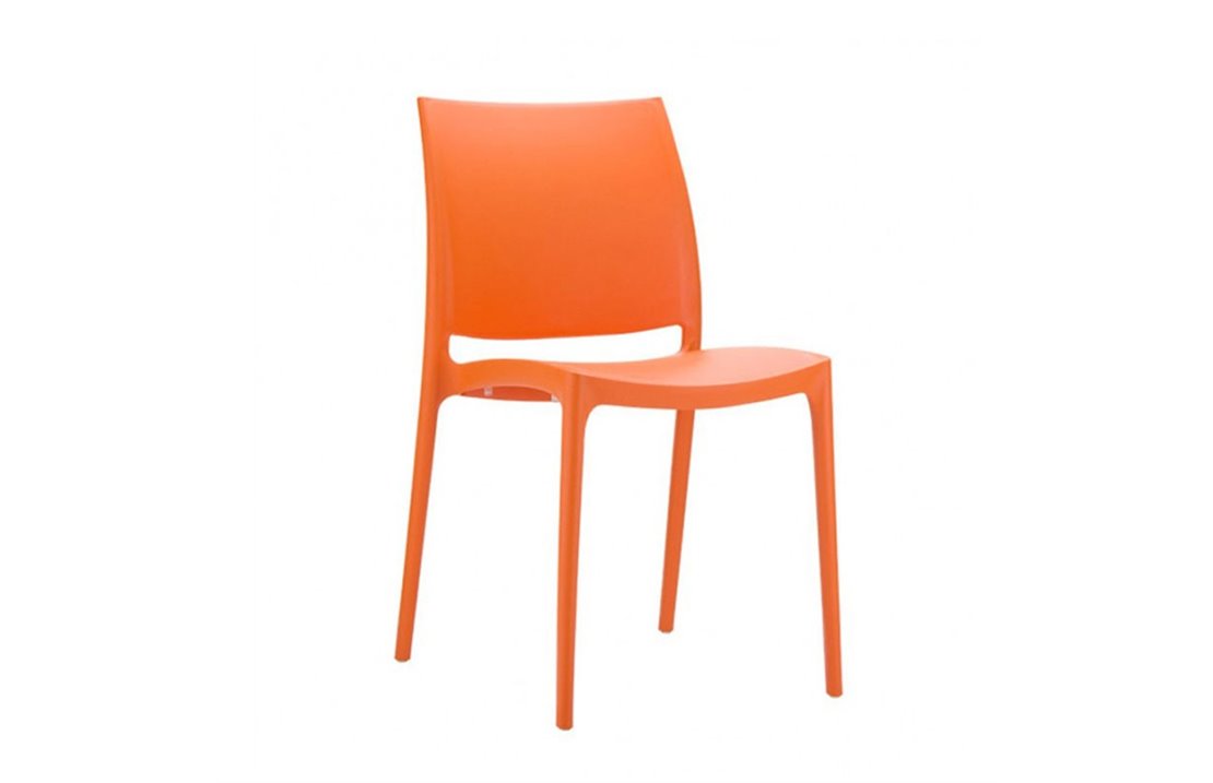 Outdoor Colored Stackable Chair - Maya