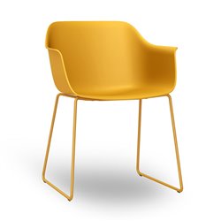 Polypropylen Chair with Sled Legs - Shape Patin
