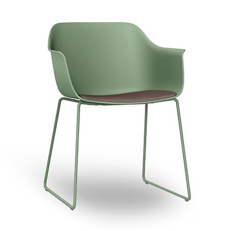 Polypropylen Chair with Sled Legs - Shape Patin