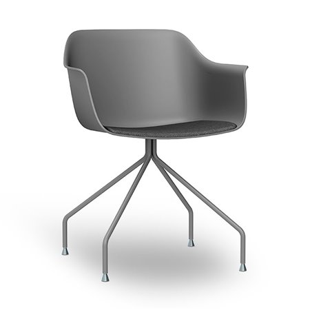 Chair with Armrests for Office - Shape Arana